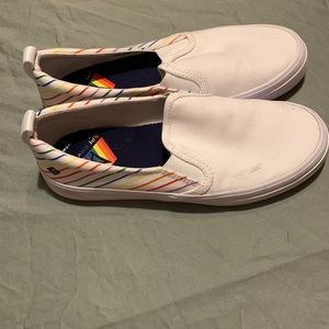 Pride sperry  slip ons